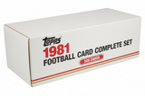 1981 Topps Football Card Complete Set