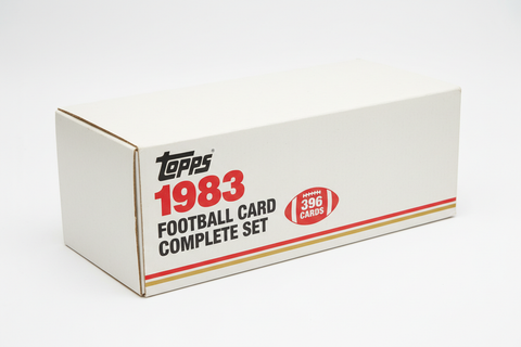 1983 Topps Football Card Complete Set