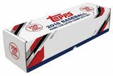 Stock illustration of a long white storage box for the 2018 Topps Baseball 700-card hand collated complete base set