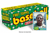 1981 Topps Baseball 726-card hand-collated complete set with Rickey Henderson card. Stock pic not actual item.