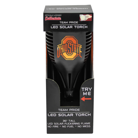 Ohio State Buckeyes Solar Torch LED-0