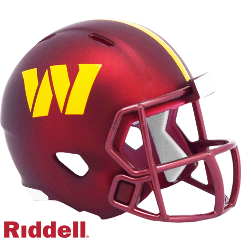 Washington Commanders Helmet Riddell Pocket Pro Speed Style-0