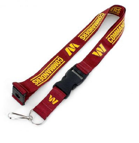 Washington Commanders Lanyard Red-0