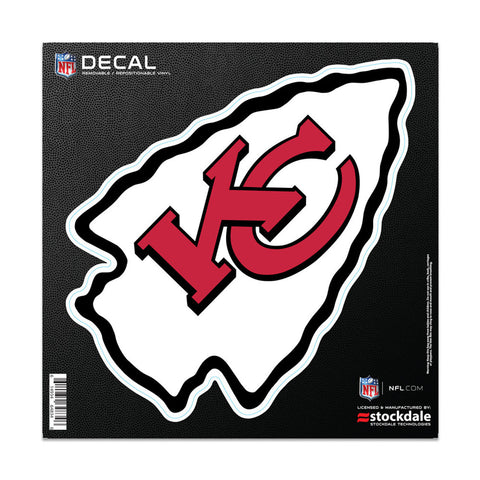 Kansas City Chiefs Decal 6x6 All Surface Logo-0