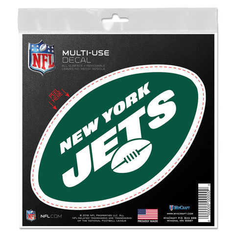New York Jets Decal 6x6 All Surface Logo-0