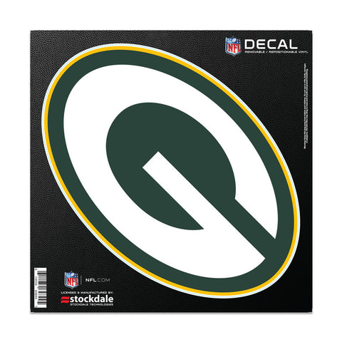 Green Bay Packers Decal 6x6 All Surface Logo-0