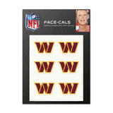 Washington Commanders Tattoos Face Cals-0