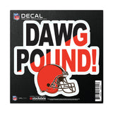 Cleveland Browns Decal 6x6 All Surface Slogan-0