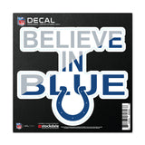 Indianapolis Colts Decal 6x6 All Surface Slogan-0