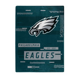 Philadelphia Eagles Blanket 60x80 Raschel Digitize Design