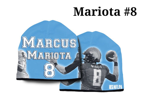 Tennessee Titans Beanie Lightweight Marcus Mariota Design - Team Fan Cave