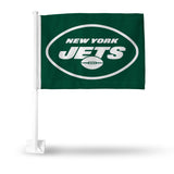 New York Jets Flag Car-0