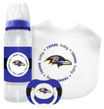 Baltimore Ravens Baby Gift Set 3 Piece-0