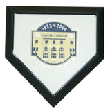 New York Yankees Authentic Hollywood Pocket Home Plate - Yankee Stadium Final Season Logo - Team Fan Cave