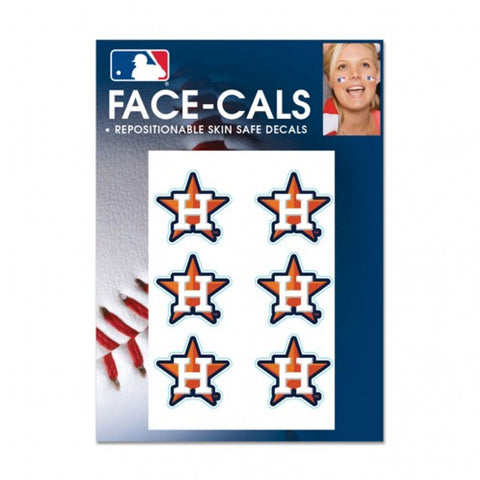 Houston Astros Tattoo Face Cals Special Order