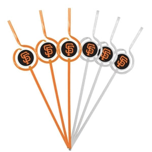 San Francisco Giants Team Sipper Straws - Team Fan Cave