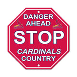 St. Louis Cardinals Sign 12x12 Plastic Stop Style - Special Order - Team Fan Cave