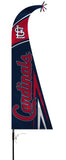 St. Louis Cardinals Flag Premium Feather Style CO - Team Fan Cave