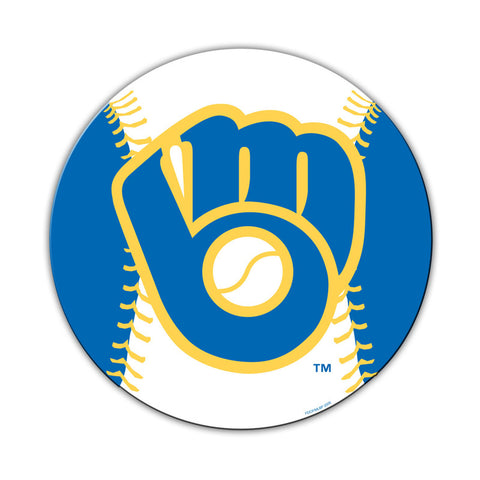 Milwaukee Brewers Magnet Car Style 8 Inch CO - Team Fan Cave