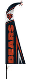 Chicago Bears Flag Premium Feather Style CO - Team Fan Cave