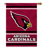 Arizona Cardinals Banner 28x40 House Flag Style 2 Sided - Team Fan Cave