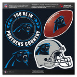 Carolina Panthers Magnet Kit 4 Piece - Team Fan Cave