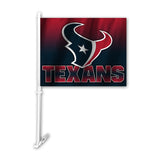 Houston Texans Car Flag Ombre - Special Order - Team Fan Cave