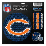 Chicago Bears Magnets 11x11 Prismatic Sheet - Team Fan Cave