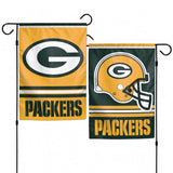 Green Bay Packers Flag 12x18 Garden Style 2 Sided - Team Fan Cave