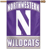 Northwestern Wildcats Banner 28x40 Vertical Special Order - Team Fan Cave