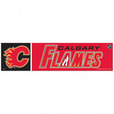 Calgary Flames Decal 3x12 Bumper Strip Style - Special Order - Team Fan Cave