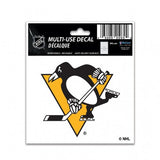 Pittsburgh Penguins Decal 3x4 Multi Use Color - Team Fan Cave