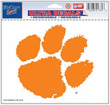Clemson Tigers Decal 5x6 Ultra Color