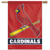 St. Louis Cardinals Banner 28x40 Vertical - Team Fan Cave