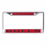 Chicago Bulls License Plate Frame - Inlaid - Special Order