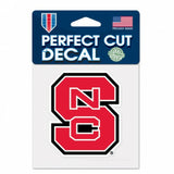 North Carolina State Wolfpack Decal 4x4 Perfect Cut Color