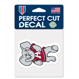 Alabama Crimson Tide Decal 4x4 Perfect Cut Color Mascot Design Special Order - Team Fan Cave