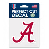 Alabama Crimson Tide Decal 4x4 Perfect Cut Color - Team Fan Cave