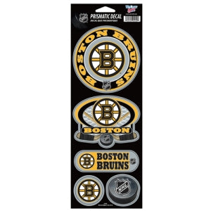 Boston Bruins Stickers Prismatic - Team Fan Cave