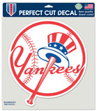 New York Yankees Decal 8x8 Die Cut Color Prime