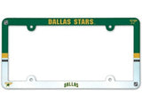 Dallas Stars License Plate Frame - Full Color - Team Fan Cave