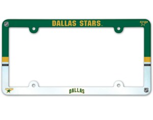 Dallas Stars License Plate Frame - Full Color - Team Fan Cave