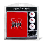 Nebraska Cornhuskers Golf Gift Set with Embroidered Towel - Team Fan Cave