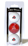Ohio State Buckeyes 3 Pack of Golf Balls