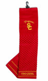 USC Trojans 16"x22" Embroidered Golf Towel - Special Order