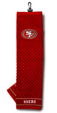 San Francisco 49ers 16"x22" Embroidered Golf Towel - Special Order
