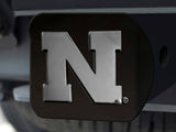 Nebraska Cornhuskers Hitch Cover Black FanMats - Special Order-0