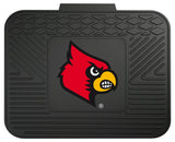 Louisville Cardinals Car Mat Heavy Duty Vinyl Rear Seat - Special Order