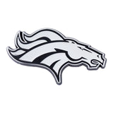 Denver Broncos Auto Emblem Premium Metal Chrome - Team Fan Cave