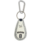 Milwaukee Brewers Keychain Classic Baseball Ryan Braun - Team Fan Cave
